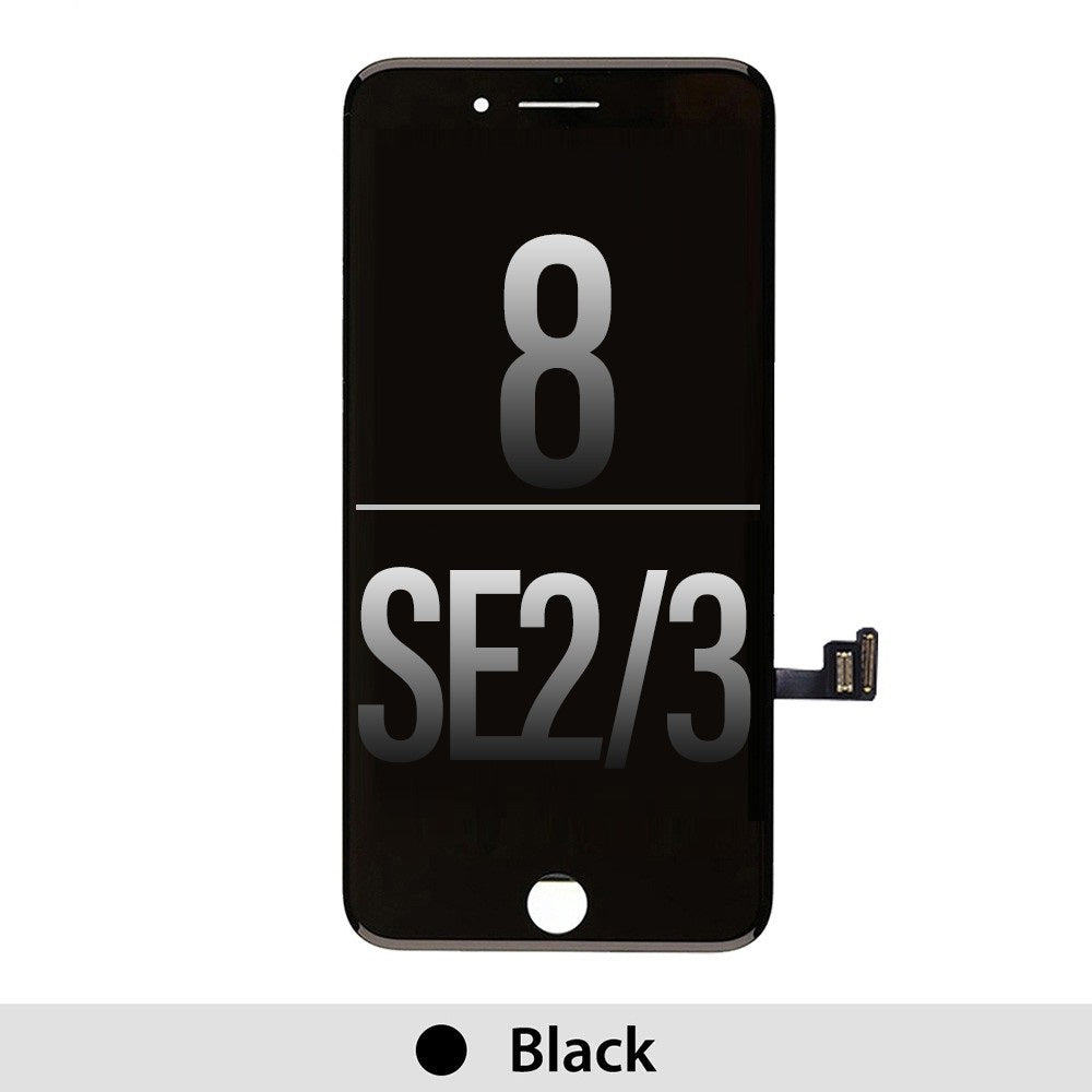 Red LCD Assembly for iPhone 8 / SE (2020) / SE (2022) Screen Replacement-Black Red LCD Assembly for iPhone 8 / SE (2020) / SE (2022) Screen Replacement-Black